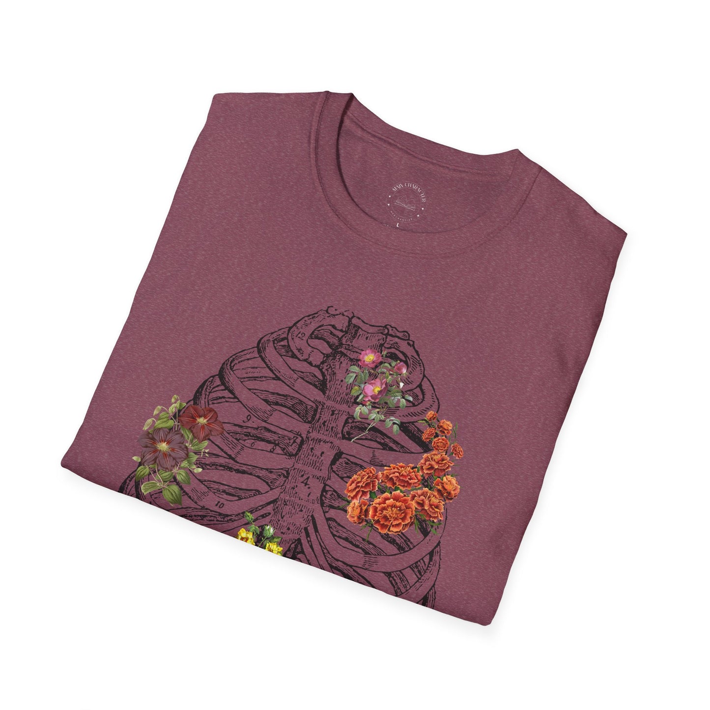 Botanical Anatomy T-Shirt - Scientific Tee, Art Shirt, Unique Plant Design, Men's and Women's Fashion