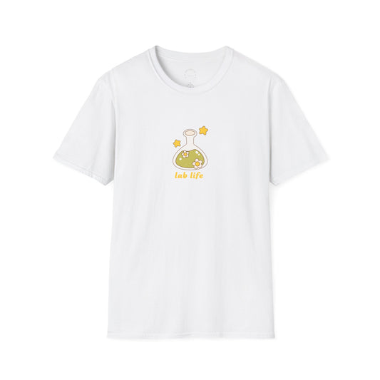 Lab Life Unisex T-Shirt, Science Tee, Gift for Chemists, Summer Casual Wear, Unique Laboratory Shirt, Fun Educational Apparel