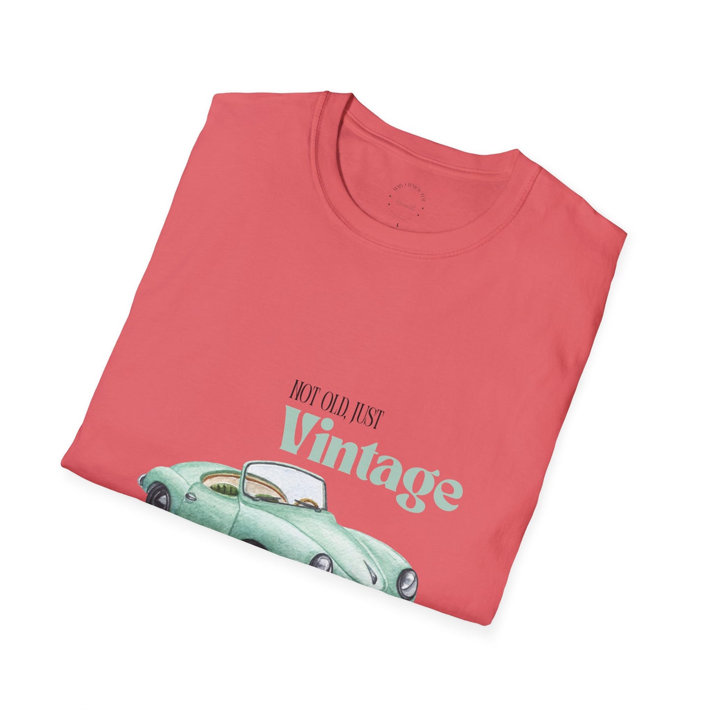 Vintage Car T-Shirt, Retro Style Tee, Gift for Car Lovers, Unisex Fashion Top, Casual Wear, Nostalgic Apparel