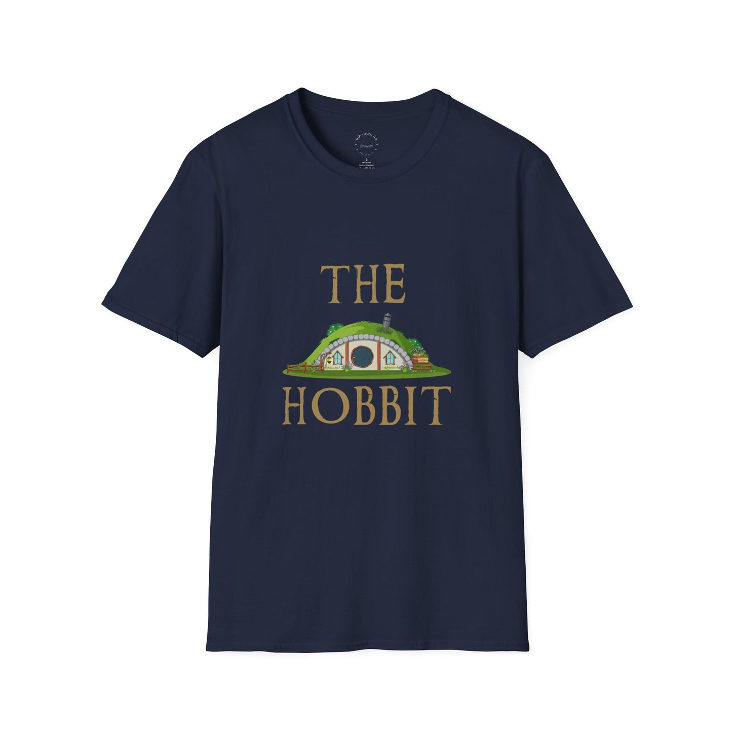 Hobbit-Inspired Unisex Softstyle T-Shirt, Literary Gift, Fictional Character Apparel, Novelty Tee, Casual Wear, Book Lover Shirt