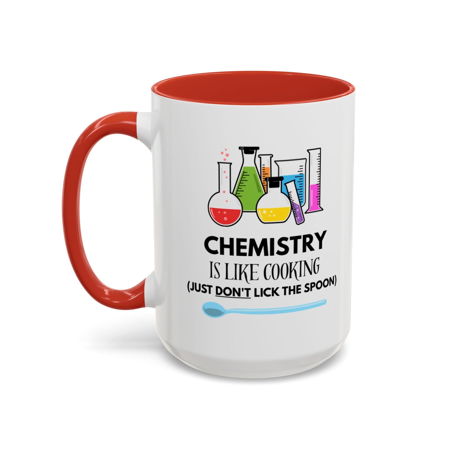 Chemistry-Themed Accent Coffee Mug for Science Lovers, Great Gift for Teachers, Lab Coats & Nerds, Perfect for Birthdays, Graduations [...]