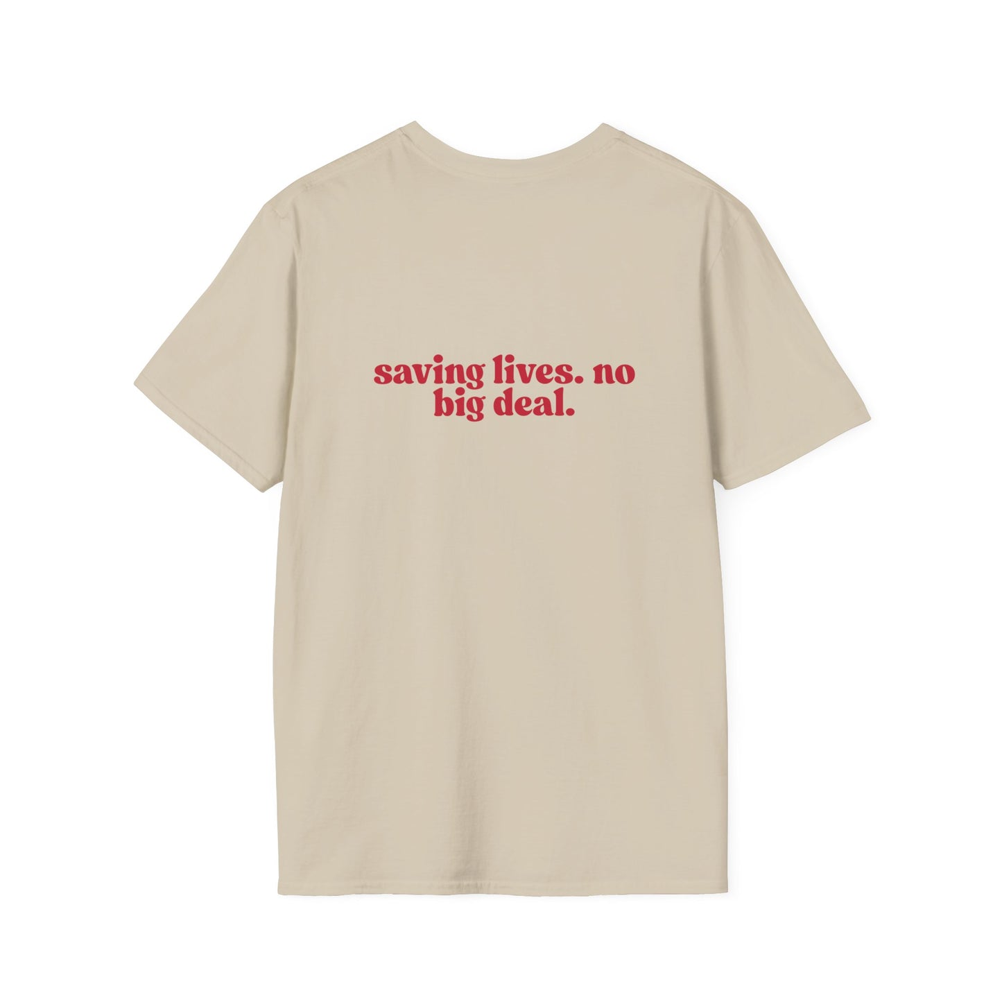 CNA Saving Lives Unisex T-Shirt, CNA Gift, Inspirational Tee, Gift for Healthcare Workers, Everyday Wear, Motivational Apparel