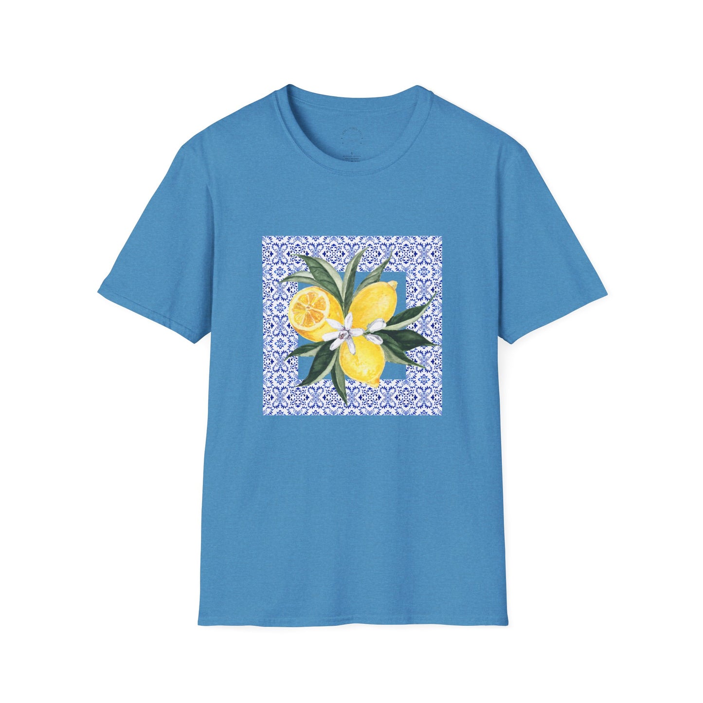 Amalfi Lemon Mosaic Tee | Summer Vibes | Perfect Gift for Friends, Casual Wear