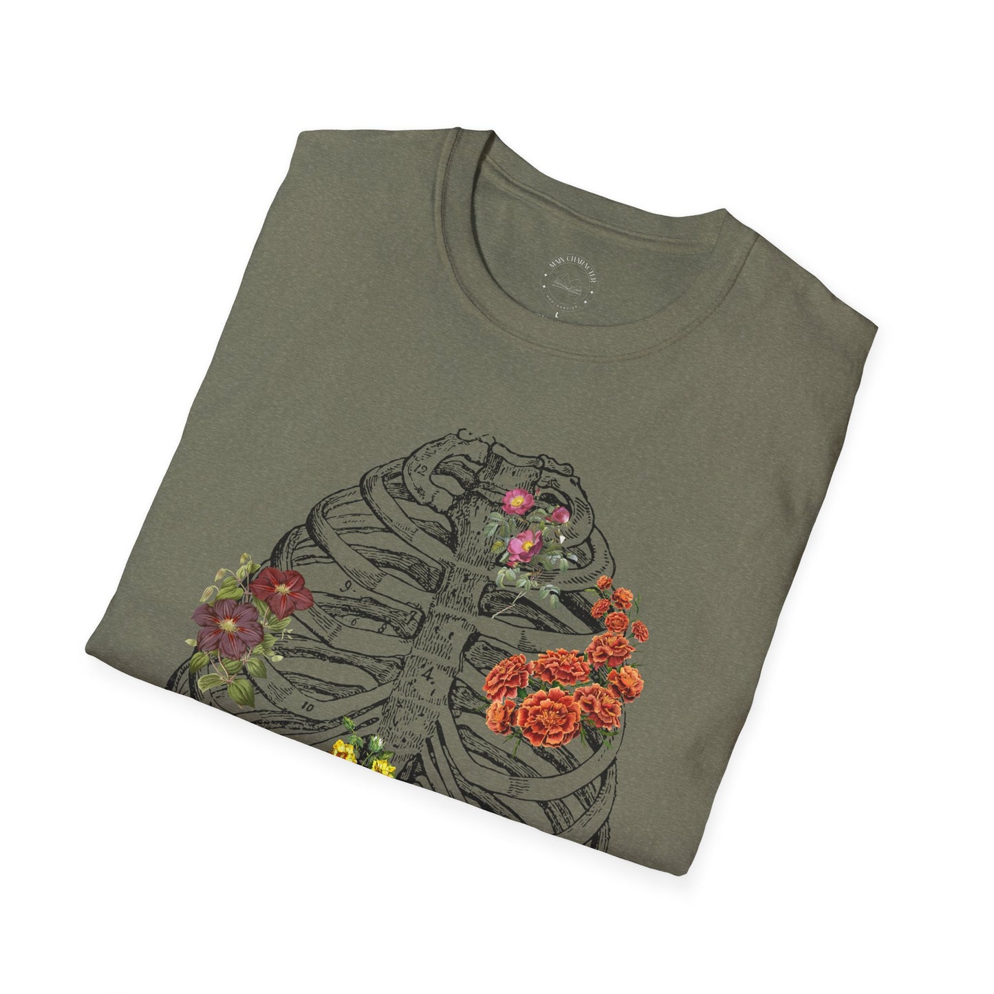 Botanical Anatomy T-Shirt - Scientific Tee, Art Shirt, Unique Plant Design, Men's and Women's Fashion