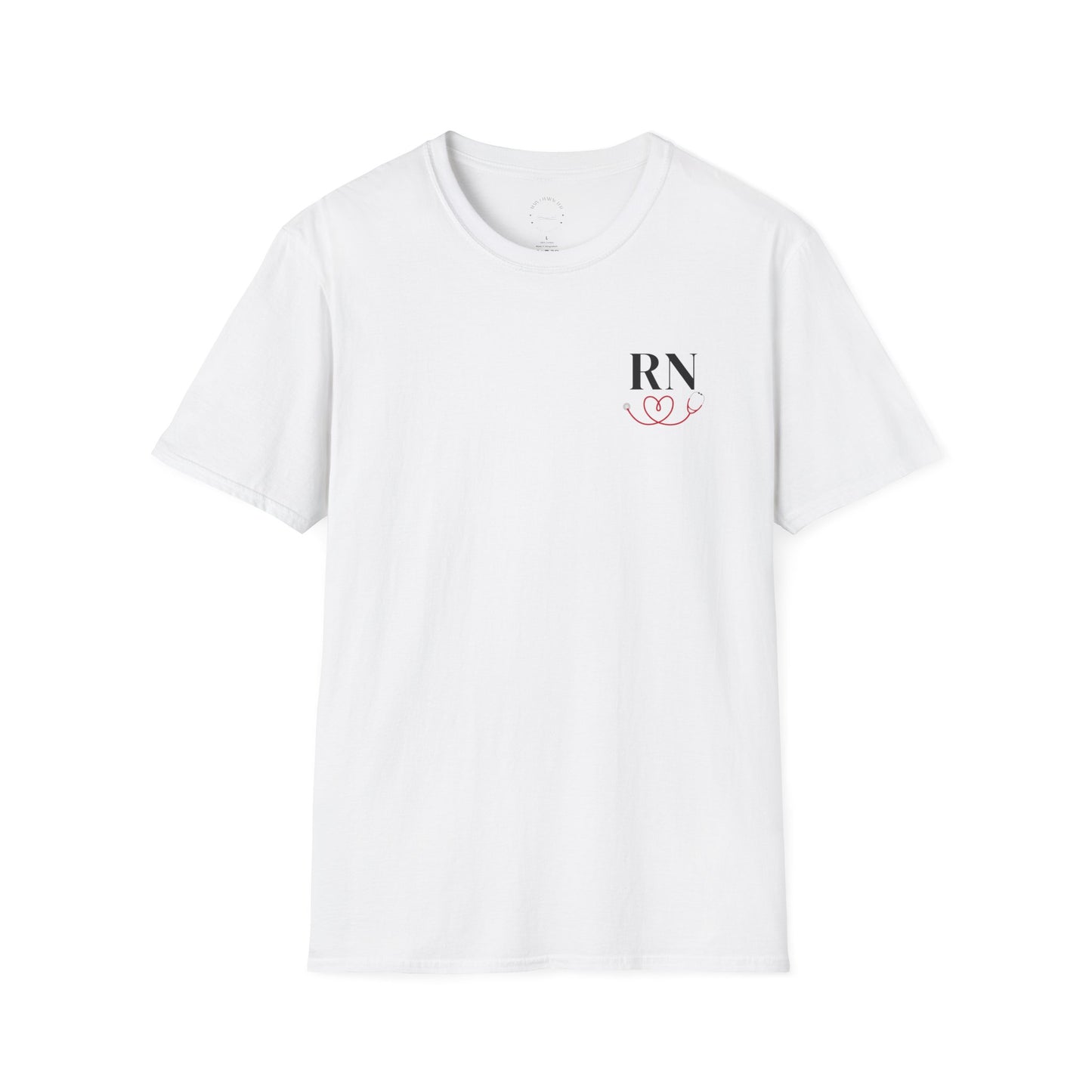 RN Saving Lives Unisex T-Shirt, RN Gift, Inspirational Tee, Gift for Healthcare Workers, Everyday Wear, Motivational Apparel