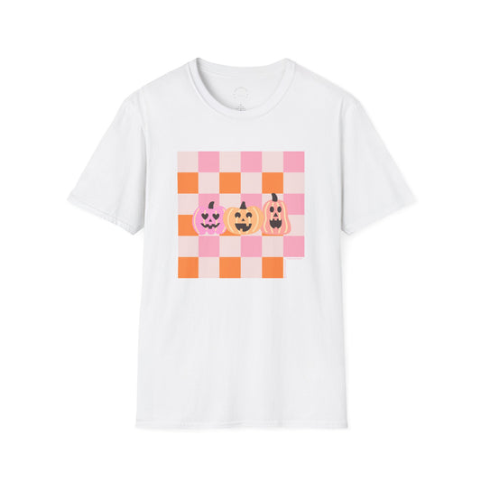 Spooky Sweet Jack-O’-Lanterns T-Shirt, Fall Apparel, Seasonal Graphic Tee, Unisex Autumn Shirt, Halloween Party Outfit