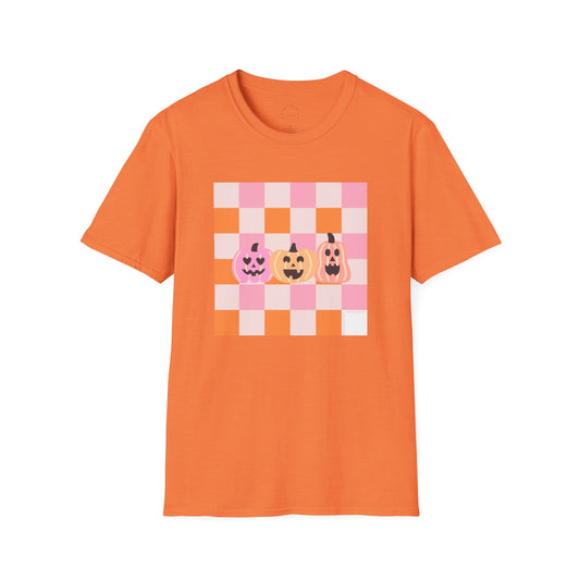 Spooky Sweet Jack-O’-Lanterns T-Shirt, Fall Apparel, Seasonal Graphic Tee, Unisex Autumn Shirt, Halloween Party Outfit