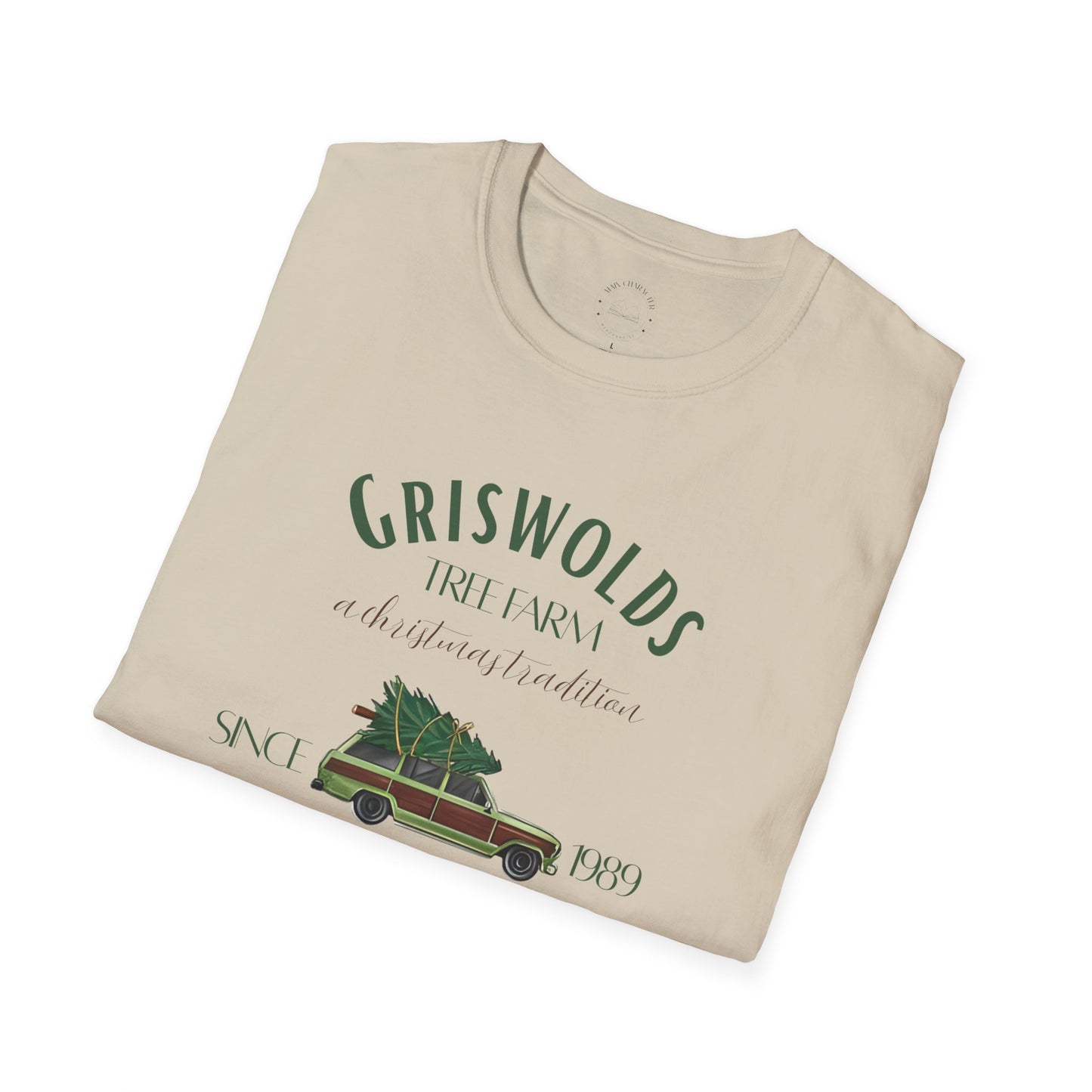 Griswolds Family Christmas T-Shirt — Vintage Station Wagon with Tree Holiday Tee