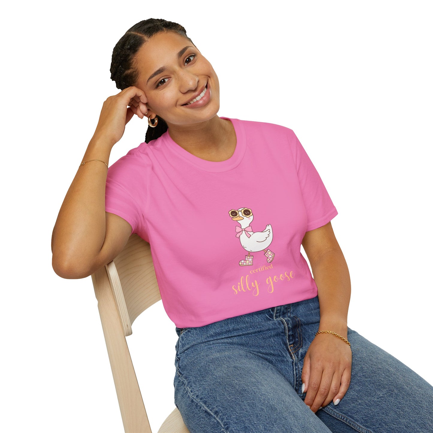 Silly Goose T-Shirt - Fun Unisex Tee, Goose Lovers