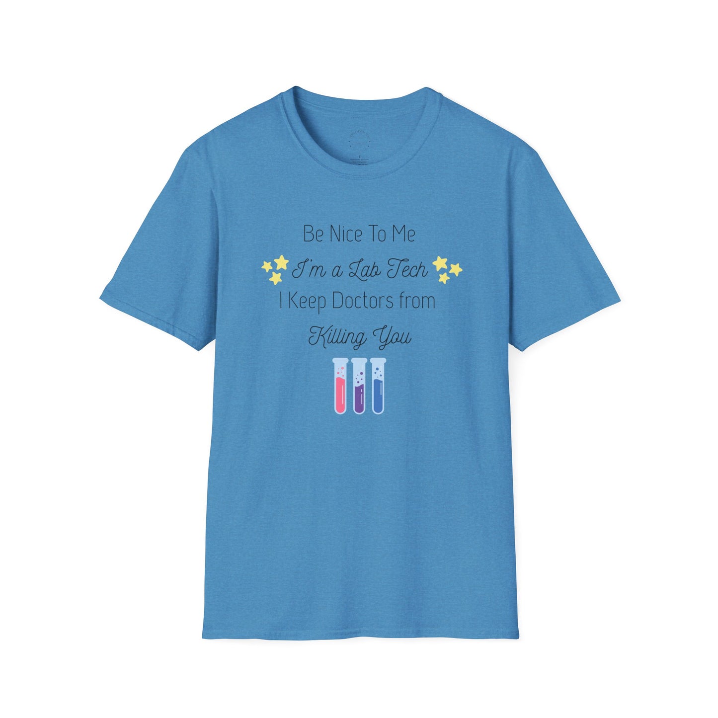 Lab Tech Survival T-Shirt, Softstyle Tees, Lab Humor Shirt, Healthcare Apparel, Cute T-Shirt