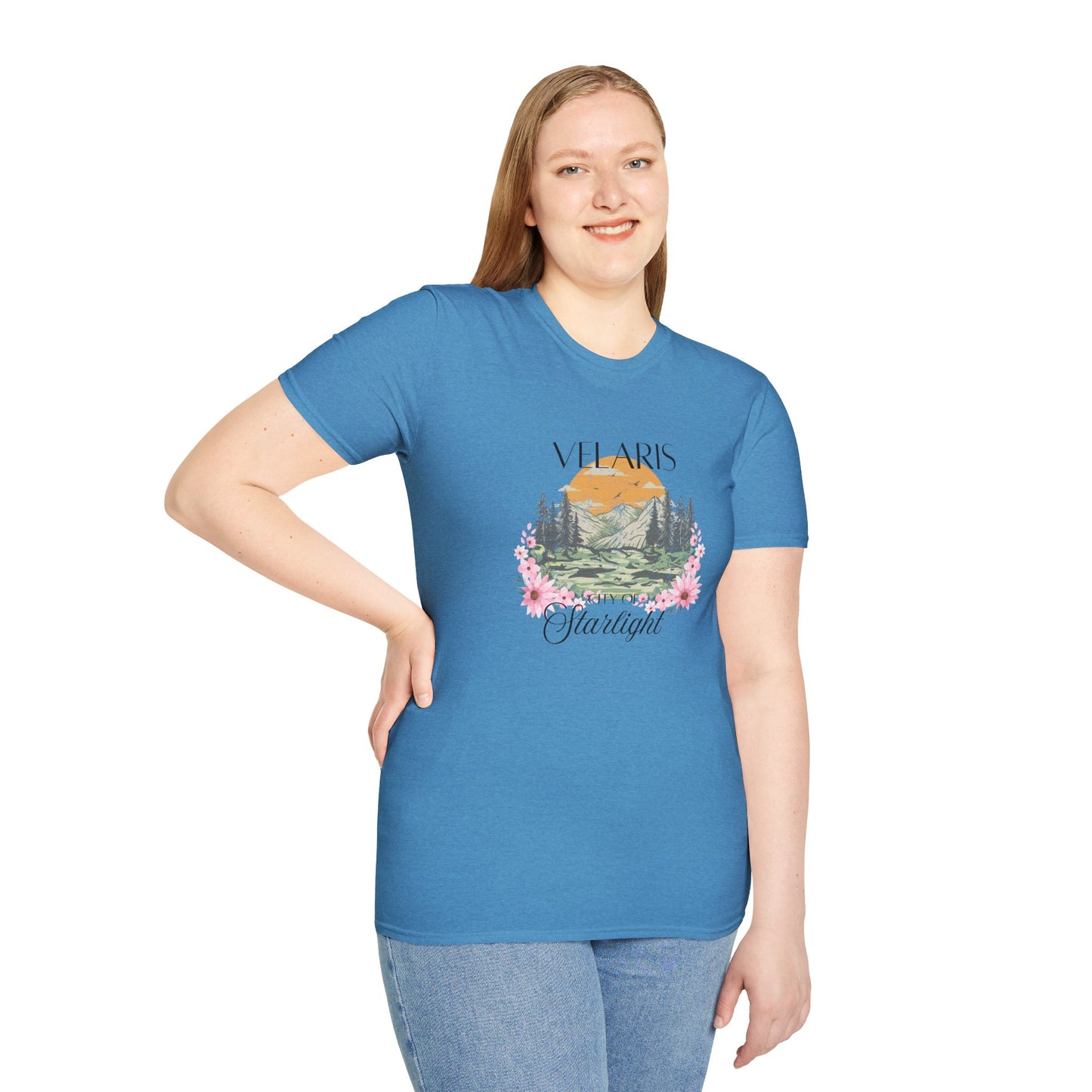Velaris Inspired T-Shirt, Perfect for Everyday Wear, Gifts, ACOTAR Fans, Sarah J Maas Author Tee, Prythian, Casual Outfits