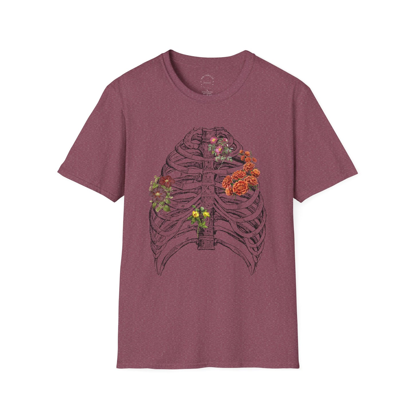 Botanical Anatomy T-Shirt - Scientific Tee, Art Shirt, Unique Plant Design, Men's and Women's Fashion