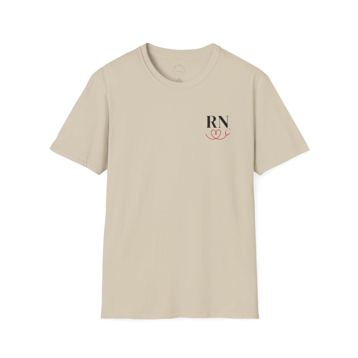 RN Saving Lives Unisex T-Shirt, RN Gift, Inspirational Tee, Gift for Healthcare Workers, Everyday Wear, Motivational Apparel