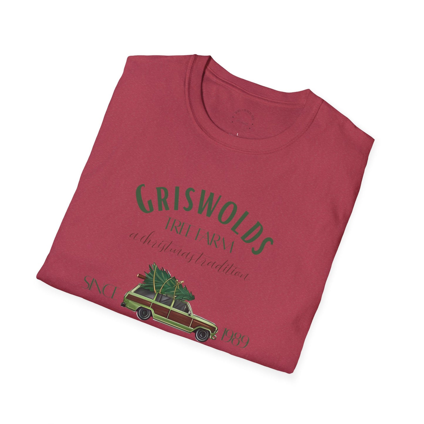 Griswolds Family Christmas T-Shirt — Vintage Station Wagon with Tree Holiday Tee