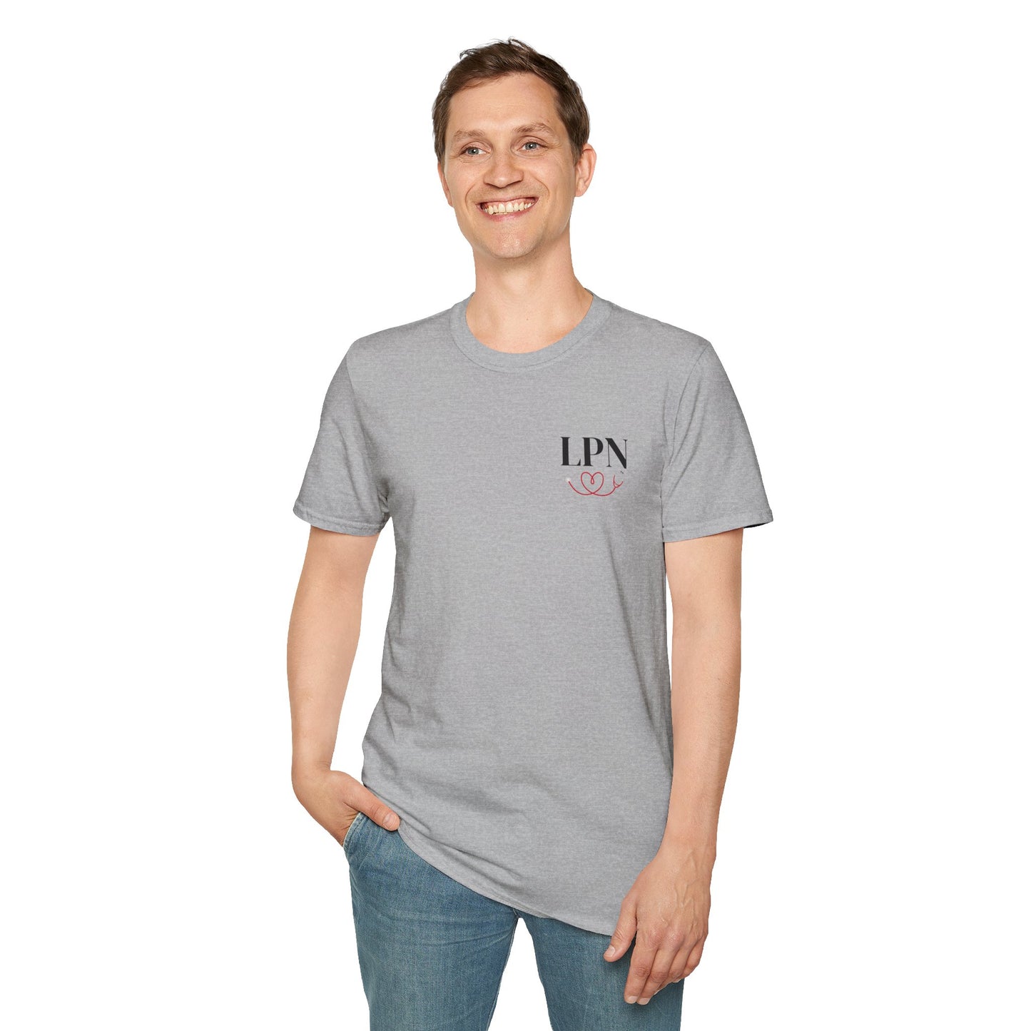 LPN Saving Lives Unisex T-Shirt, LPN Gift, Inspirational Tee, Gift for Healthcare Workers, Everyday Wear, Motivational Apparel