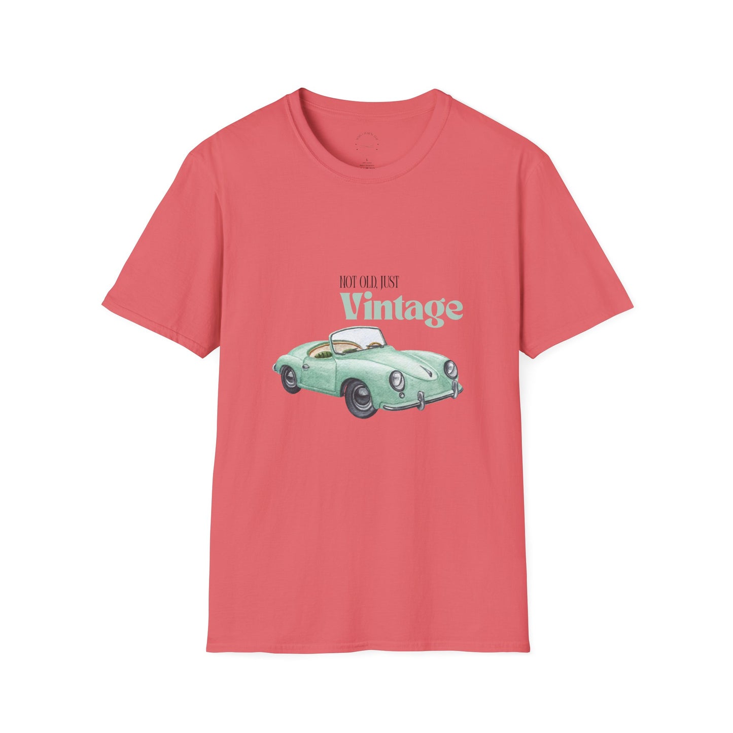 Vintage Car T-Shirt, Retro Style Tee, Gift for Car Lovers, Unisex Fashion Top, Casual Wear, Nostalgic Apparel