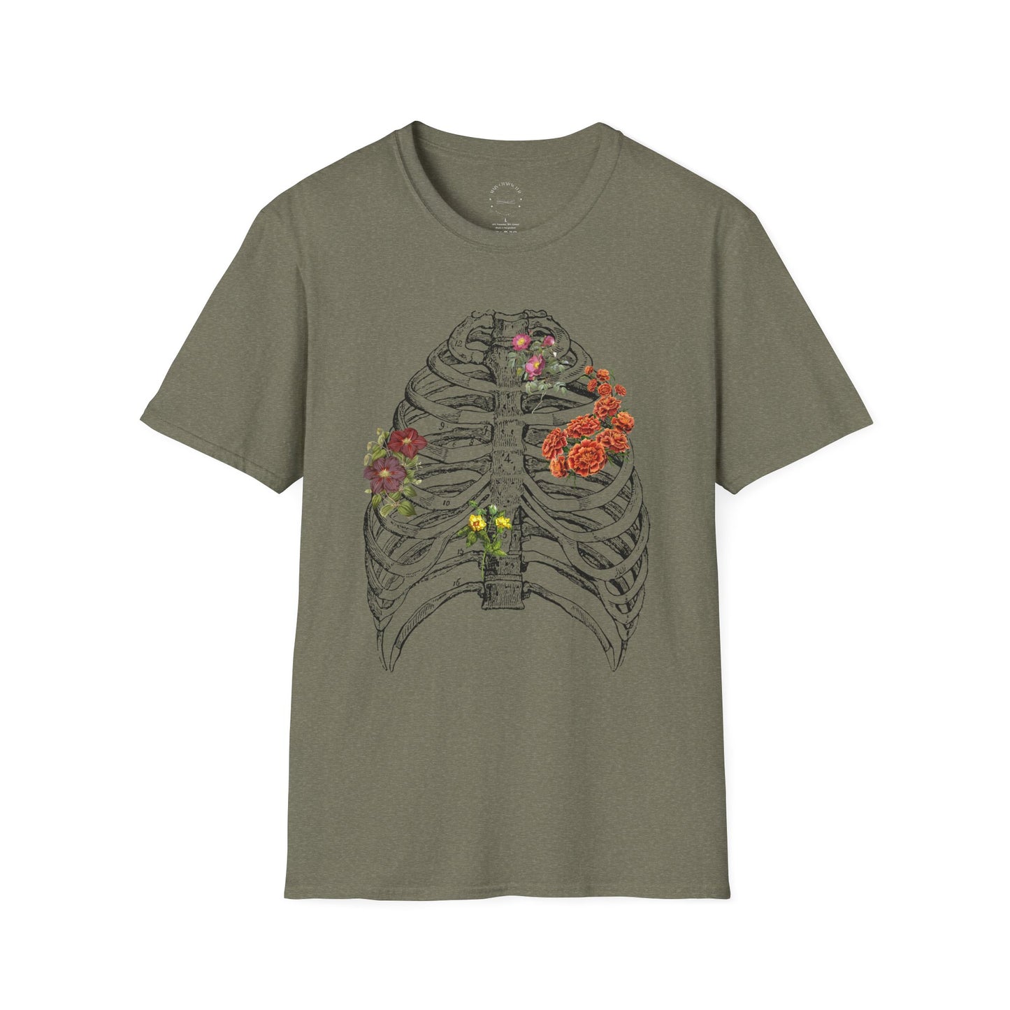 Botanical Anatomy T-Shirt - Scientific Tee, Art Shirt, Unique Plant Design, Men's and Women's Fashion