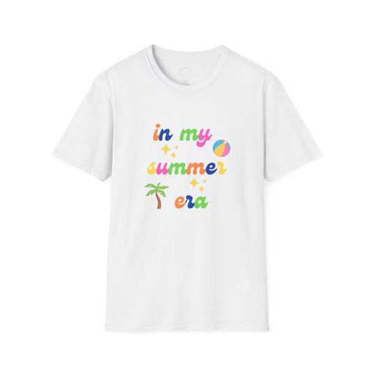 Colorful Summer Vibe Tee, Perfect for Beach Days, Casual Outfits, Gifts for Friends, Summer Celebrations, Unisex Graphic Shirt