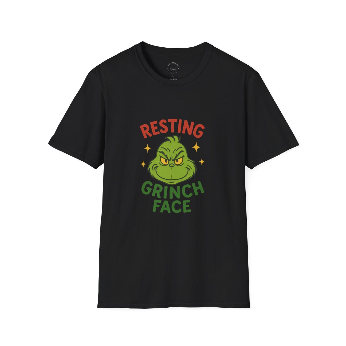 T-Shirt — Resting Grinch Face Holiday Shirt