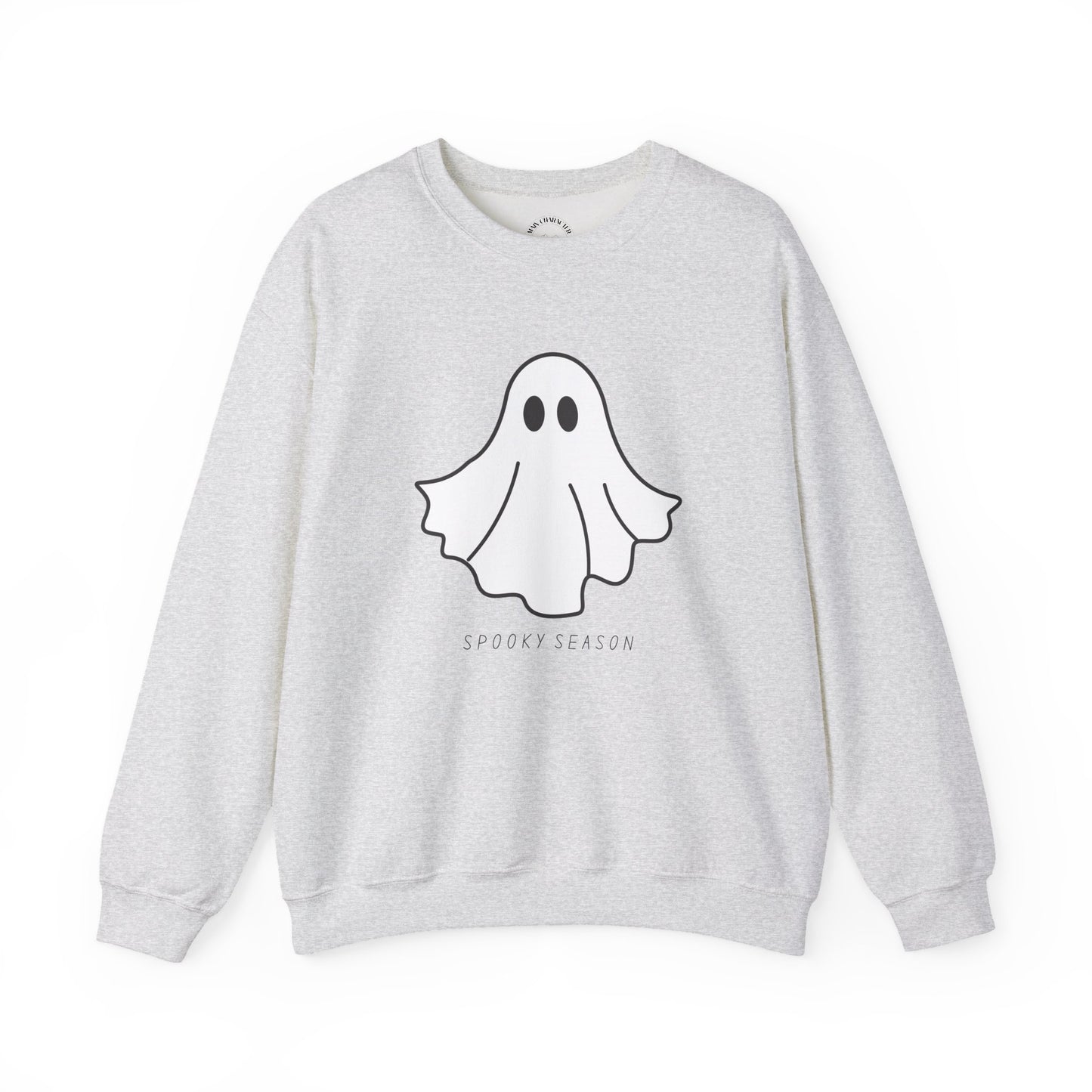 Spooky Season Ghost Sweatshirt, Cozy Halloween Crewneck for All Ages, Perfect Gift for Fall Celebrations, Unisex Sweatshirt, Spooky