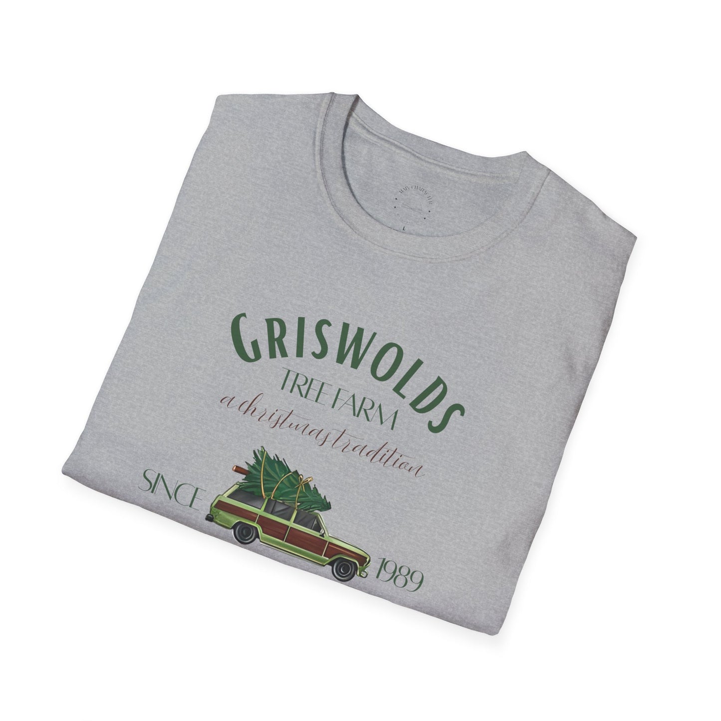 Griswolds Family Christmas T-Shirt — Vintage Station Wagon with Tree Holiday Tee