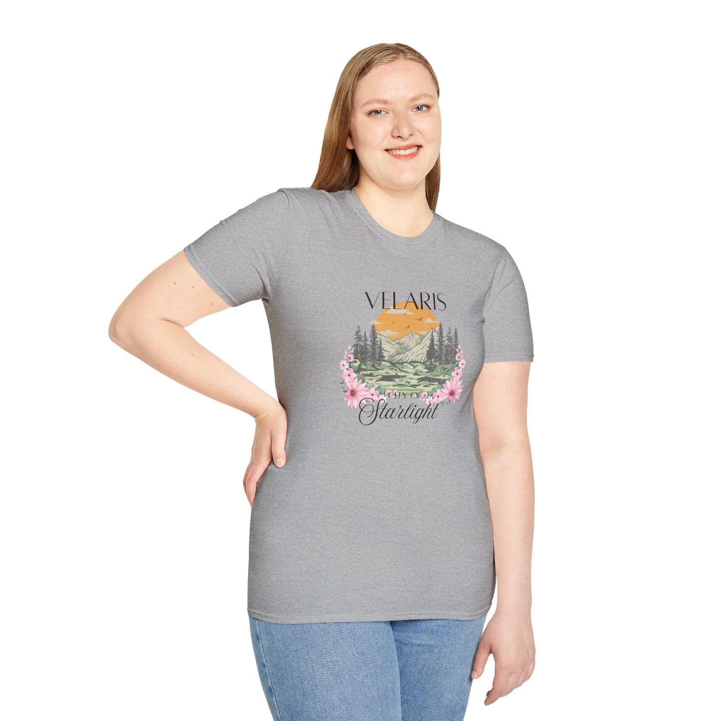 Velaris Inspired T-Shirt, Perfect for Everyday Wear, Gifts, ACOTAR Fans, Sarah J Maas Author Tee, Prythian, Casual Outfits