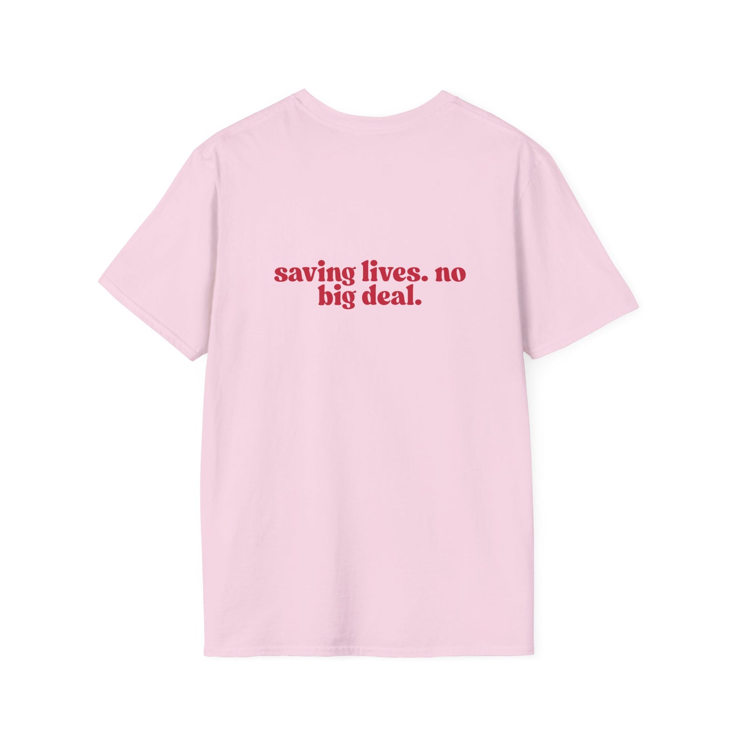 CNA Saving Lives Unisex T-Shirt, CNA Gift, Inspirational Tee, Gift for Healthcare Workers, Everyday Wear, Motivational Apparel