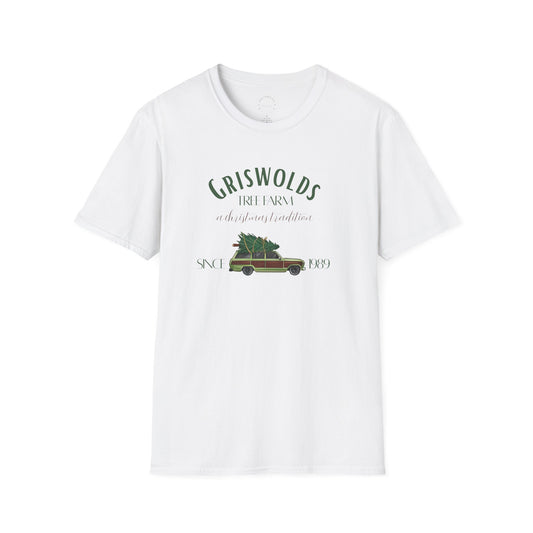 Griswolds Family Christmas T-Shirt — Vintage Station Wagon with Tree Holiday Tee