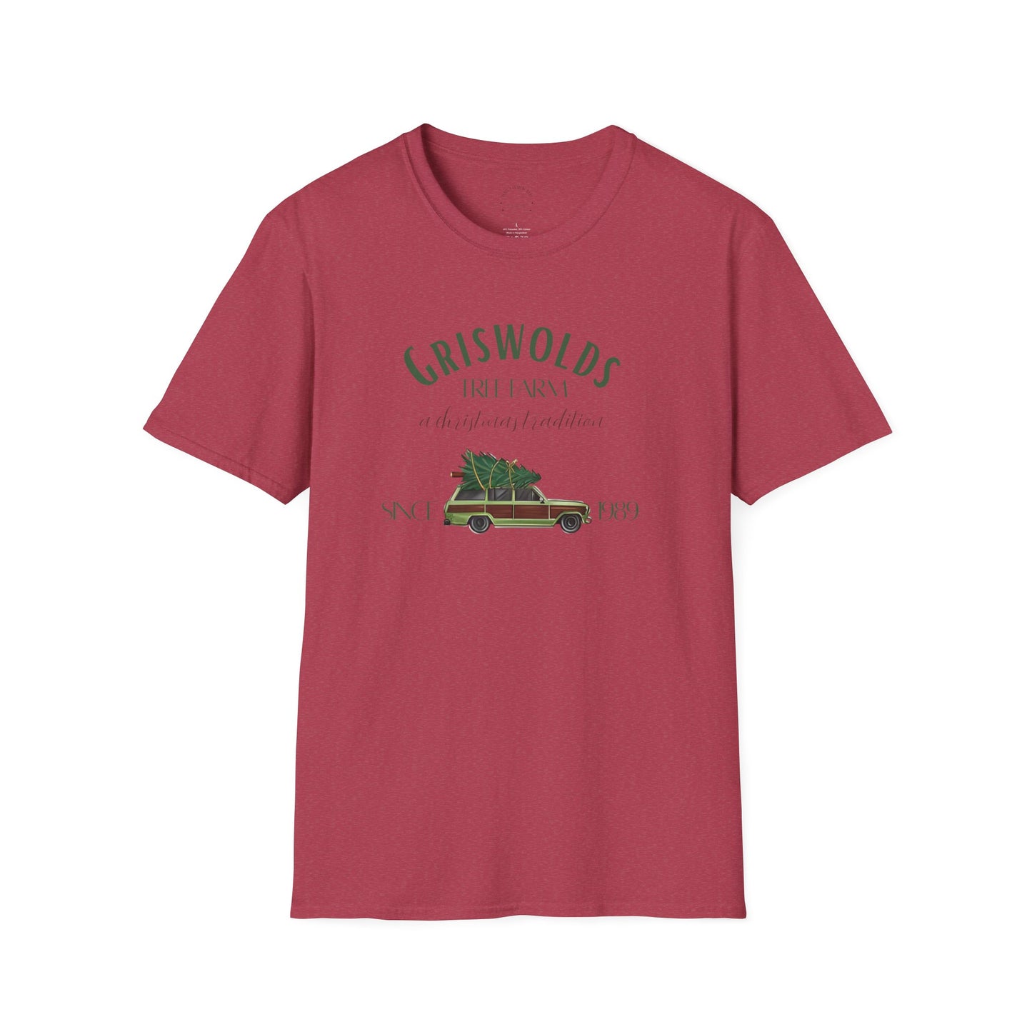 Griswolds Family Christmas T-Shirt — Vintage Station Wagon with Tree Holiday Tee