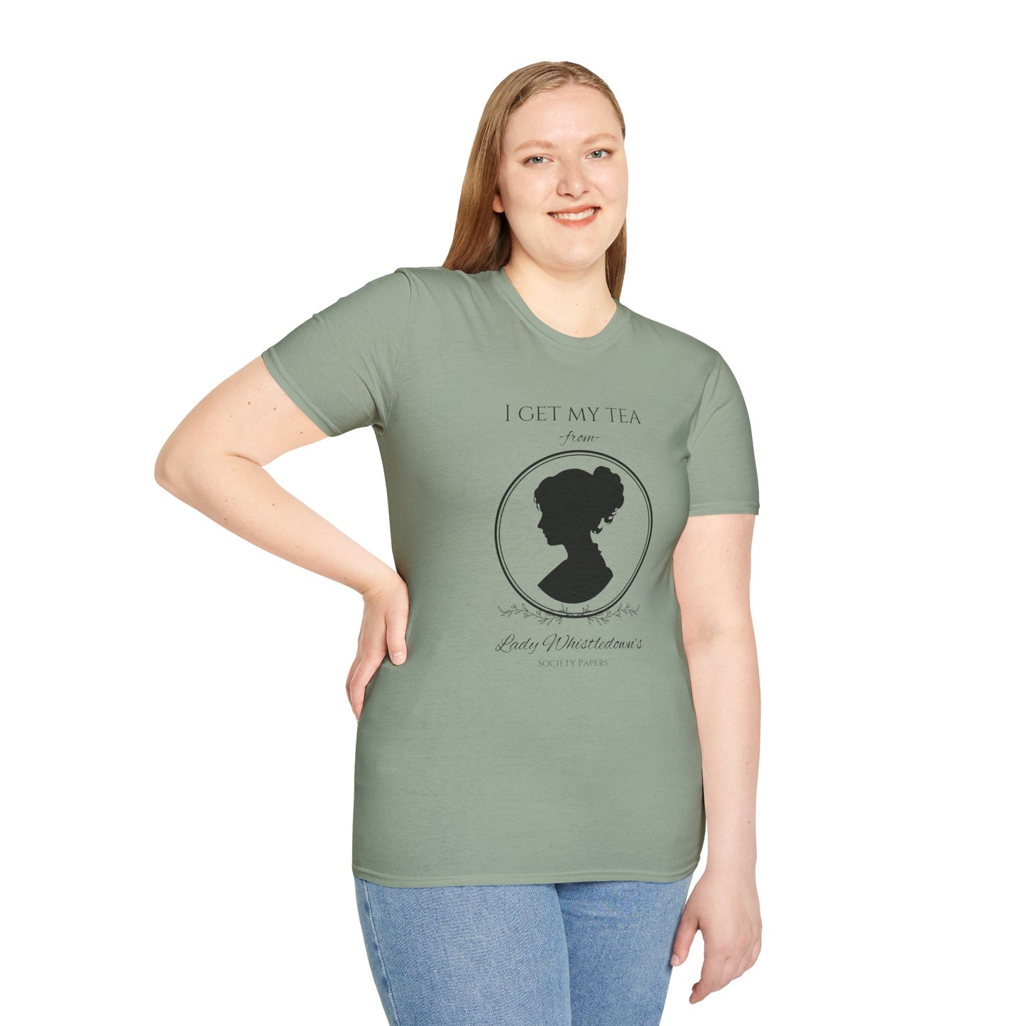 Bridgerton Inspired T-Shirt, Lady Whistledown, Tea Enthusiasts, Cute Casual Tee