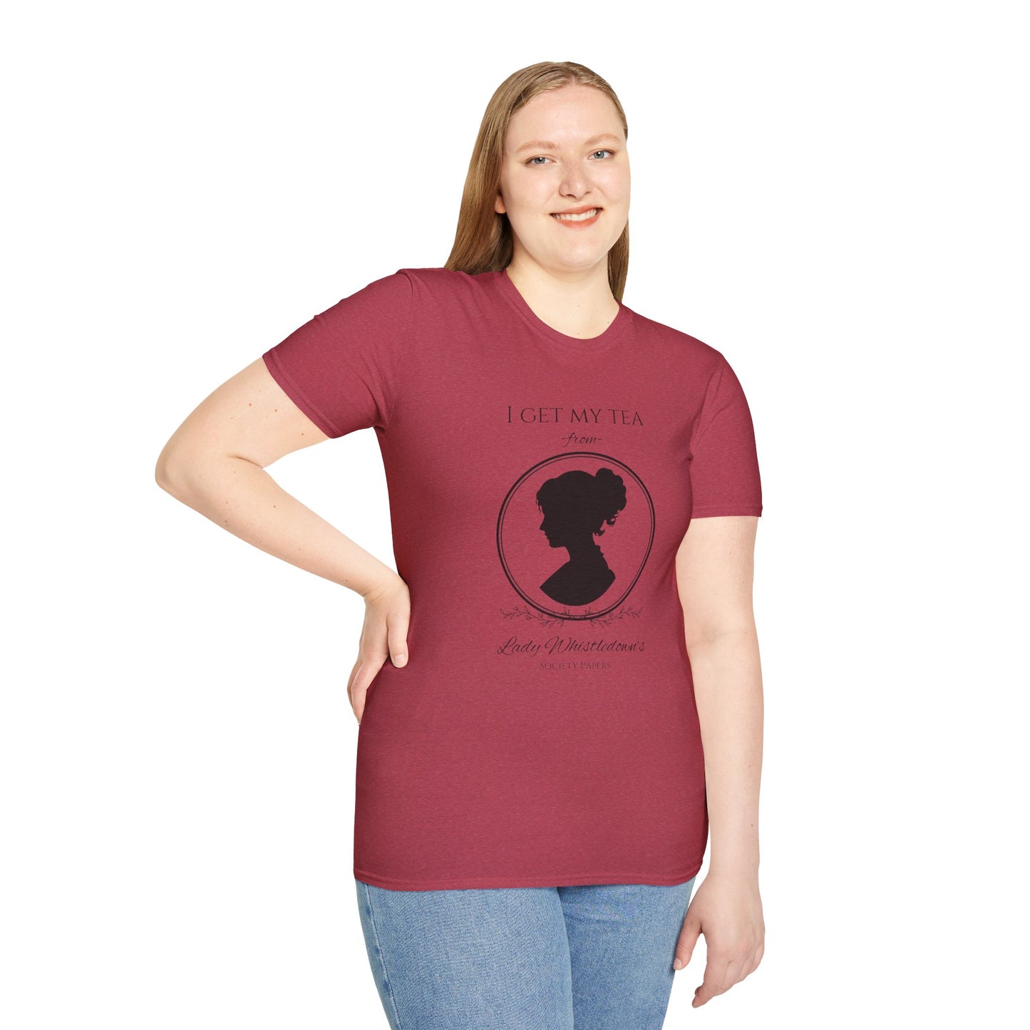 Bridgerton Inspired T-Shirt, Lady Whistledown, Tea Enthusiasts, Cute Casual Tee