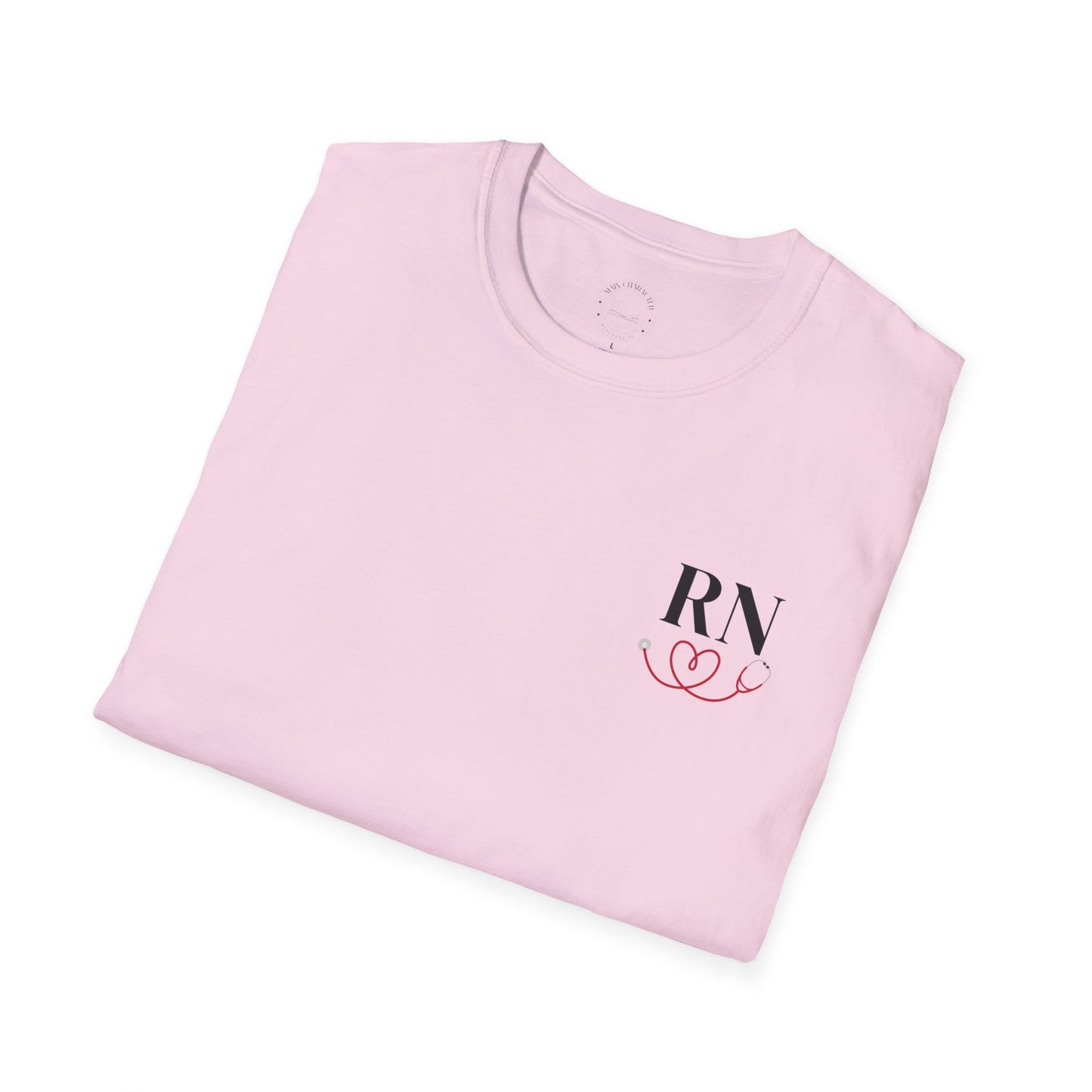 RN Saving Lives Unisex T-Shirt, RN Gift, Inspirational Tee, Gift for Healthcare Workers, Everyday Wear, Motivational Apparel