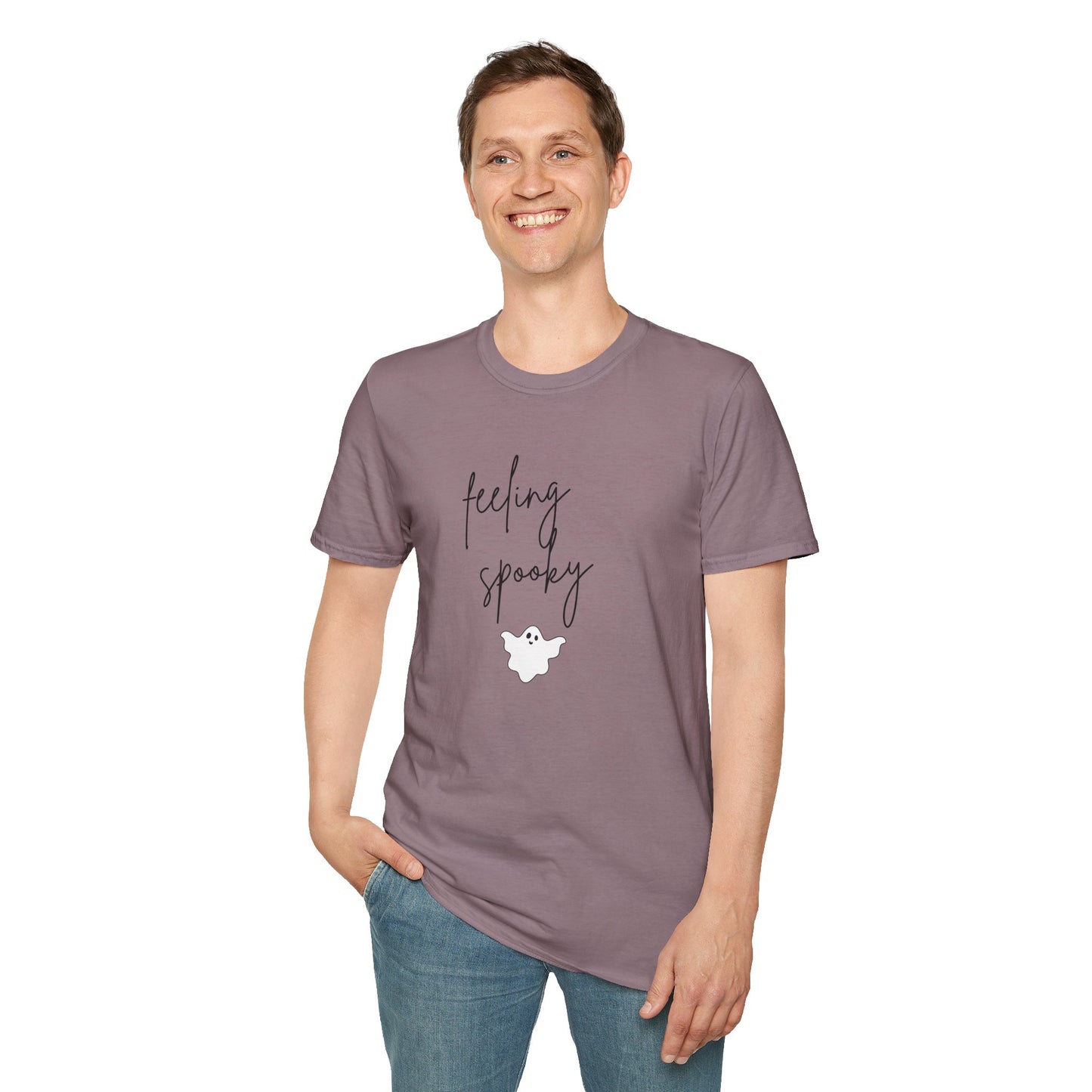 Feeling Spooky Unisex T-Shirt - Perfect for Halloween, Fall Fashion, Casual Wear, Cozy Outfits, Gift for Haunted Lovers