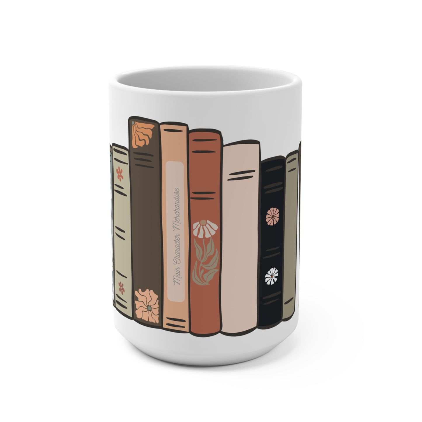 Book Lovers' Mug, Cozy Coffee Cup, Literary Gift, Reading Accessory, Home Office Decor, Perfect for Bookworms