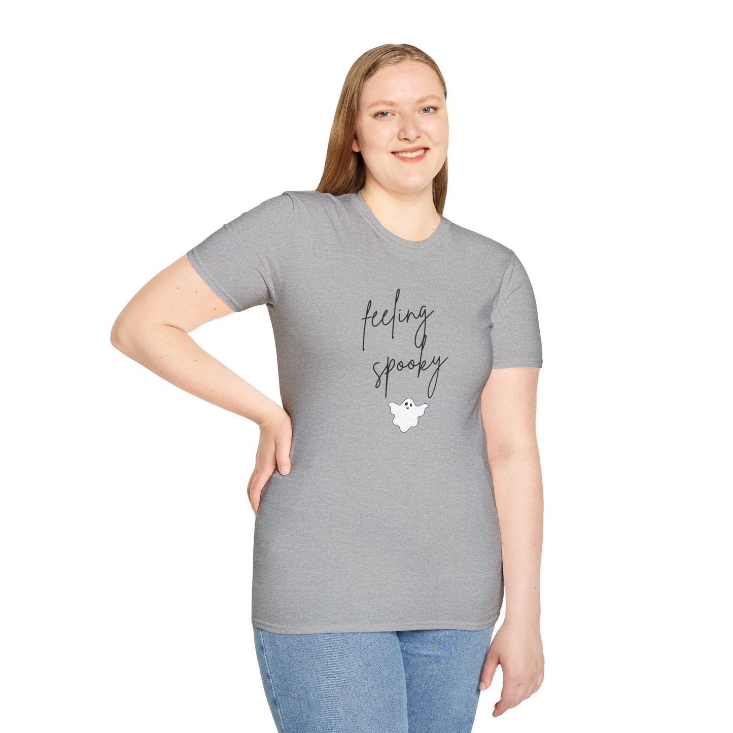 Feeling Spooky Unisex T-Shirt - Perfect for Halloween, Fall Fashion, Casual Wear, Cozy Outfits, Gift for Haunted Lovers