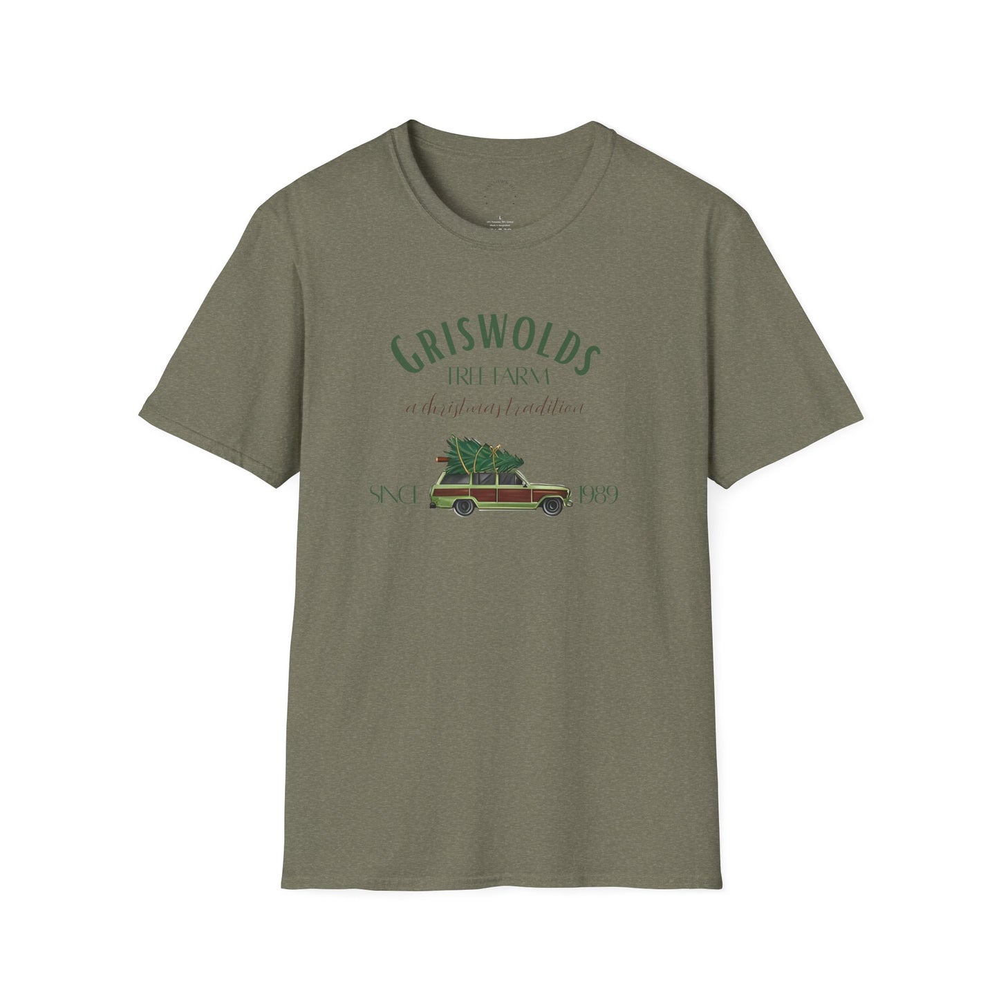 Griswolds Family Christmas T-Shirt — Vintage Station Wagon with Tree Holiday Tee