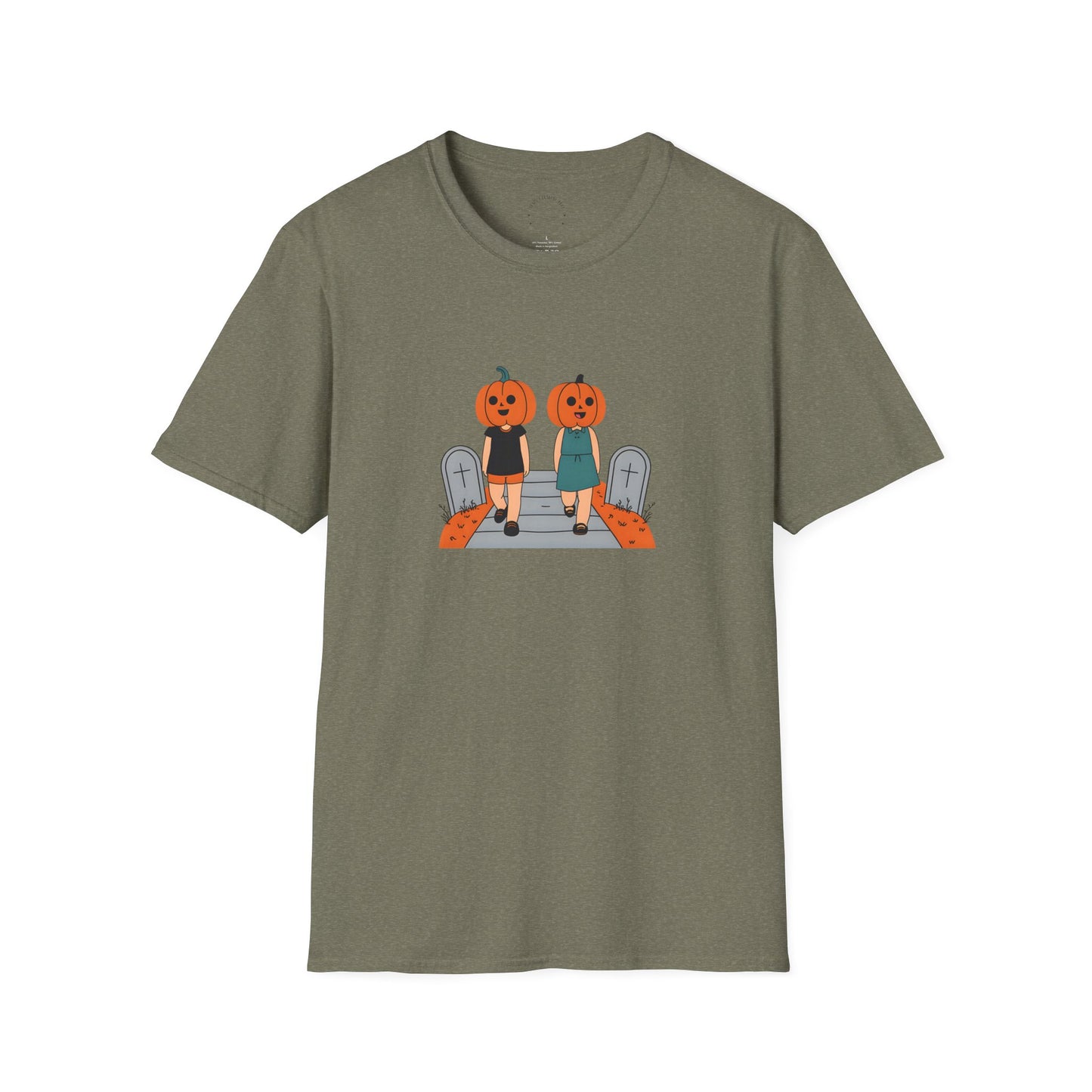 Pumpkin Head Halloween T-Shirt | Fall Style, Halloween Costume, Unisex Tee, Casual Wear, Spooky Vibes