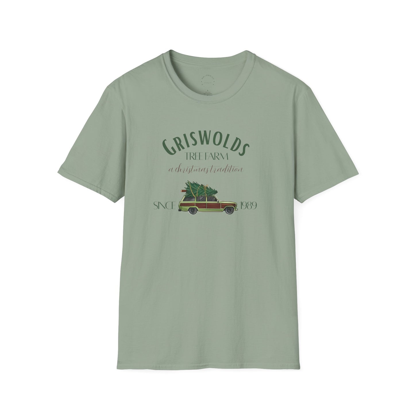 Griswolds Family Christmas T-Shirt — Vintage Station Wagon with Tree Holiday Tee