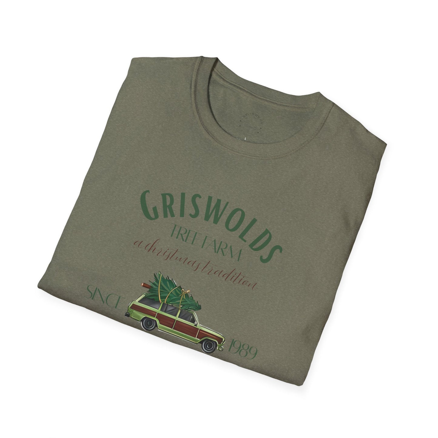 Griswolds Family Christmas T-Shirt — Vintage Station Wagon with Tree Holiday Tee