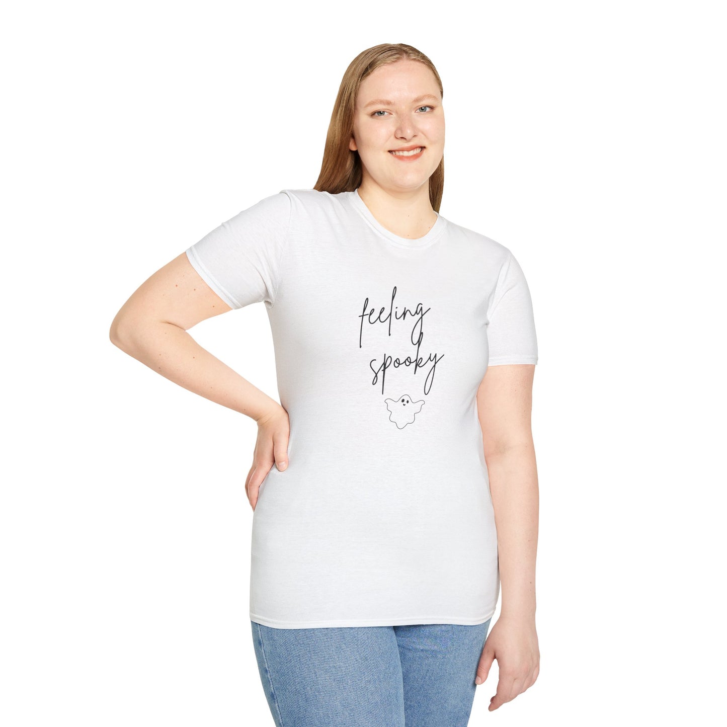 Feeling Spooky Unisex T-Shirt - Perfect for Halloween, Fall Fashion, Casual Wear, Cozy Outfits, Gift for Haunted Lovers