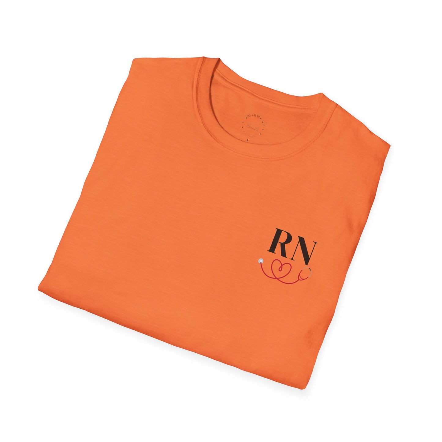 RN Saving Lives Unisex T-Shirt, RN Gift, Inspirational Tee, Gift for Healthcare Workers, Everyday Wear, Motivational Apparel
