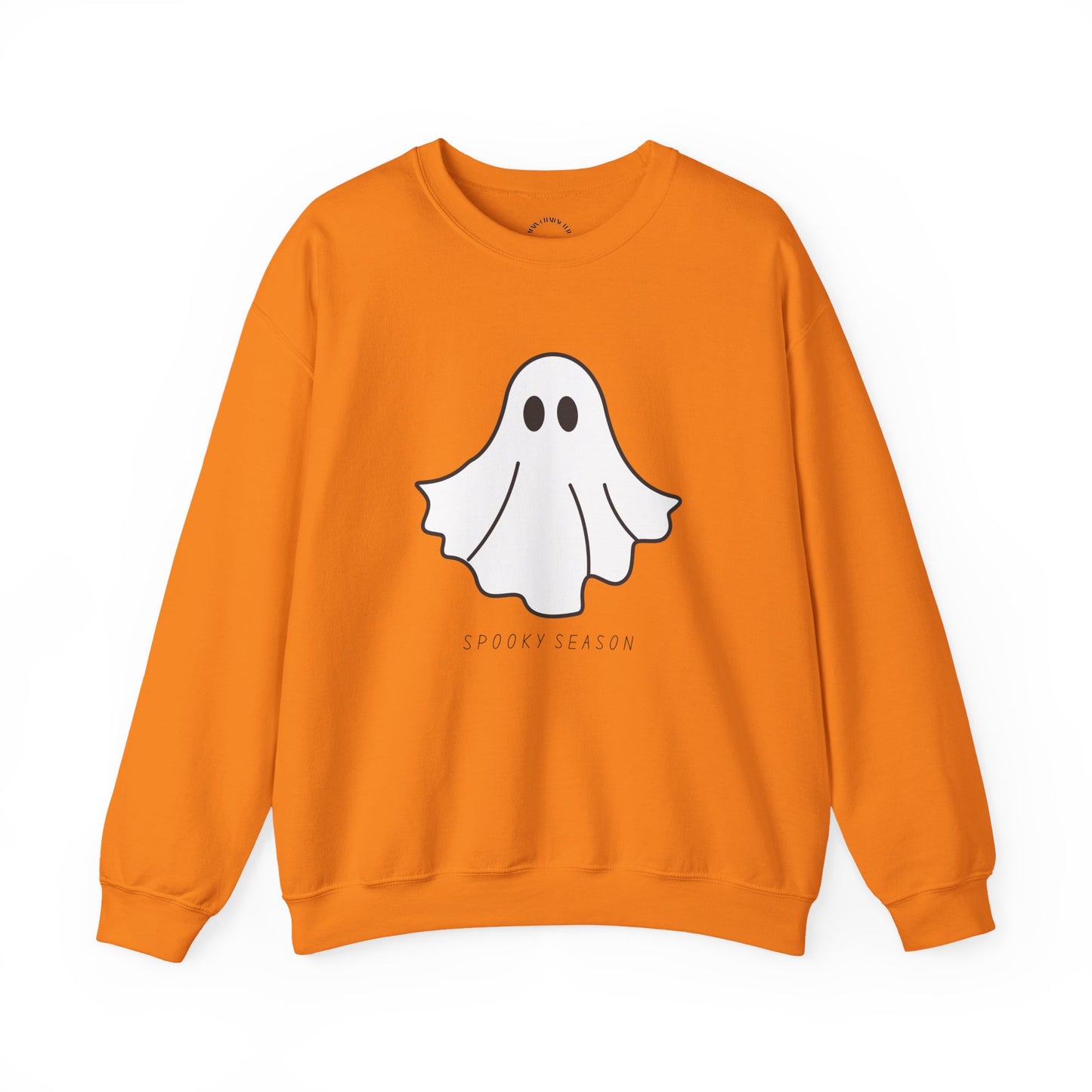 Spooky Season Ghost Sweatshirt, Cozy Halloween Crewneck for All Ages, Perfect Gift for Fall Celebrations, Unisex Sweatshirt, Spooky
