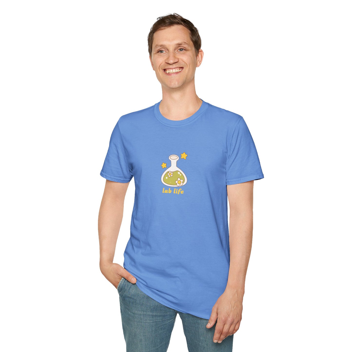 Lab Life Unisex T-Shirt, Science Tee, Gift for Chemists, Summer Casual Wear, Unique Laboratory Shirt, Fun Educational Apparel