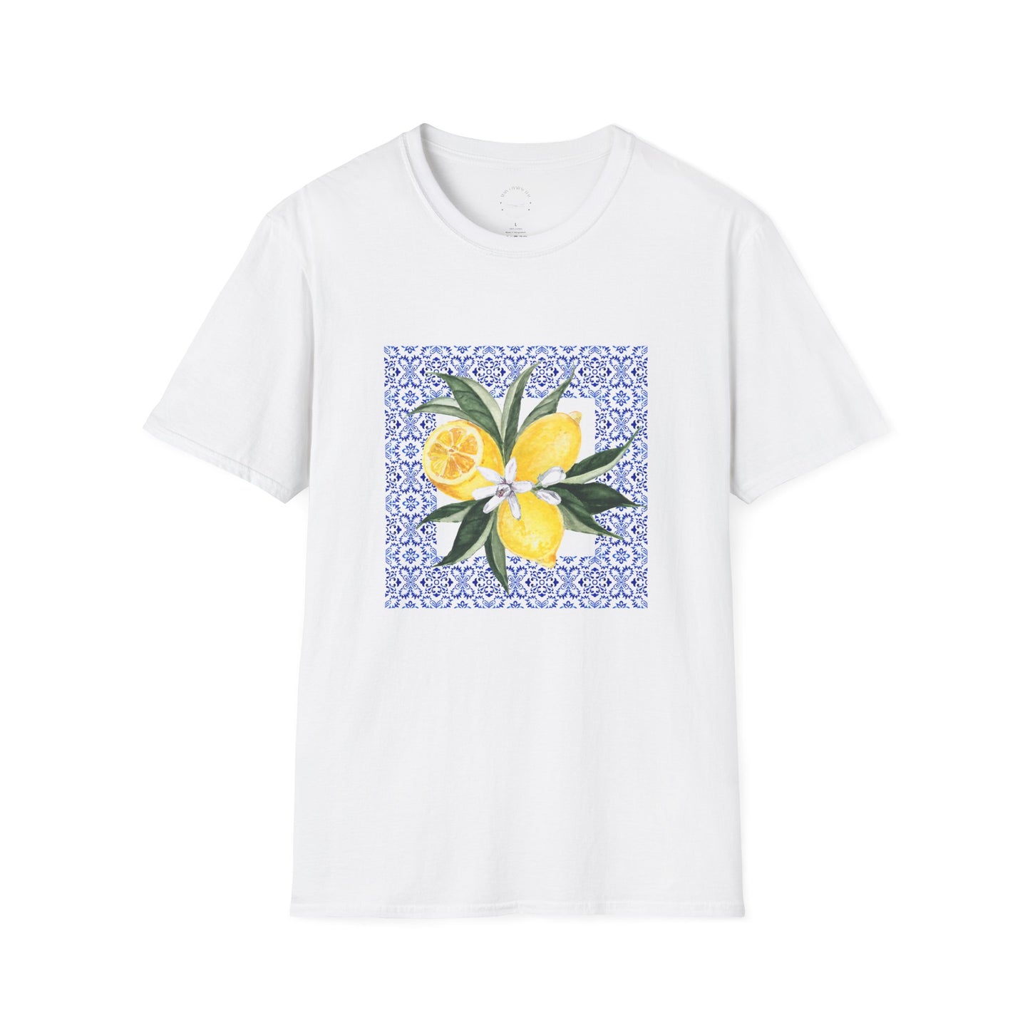 Amalfi Lemon Mosaic Tee | Summer Vibes | Perfect Gift for Friends, Casual Wear