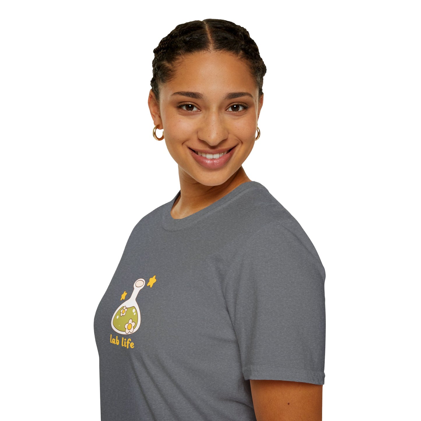 Lab Life Unisex T-Shirt, Science Tee, Gift for Chemists, Summer Casual Wear, Unique Laboratory Shirt, Fun Educational Apparel