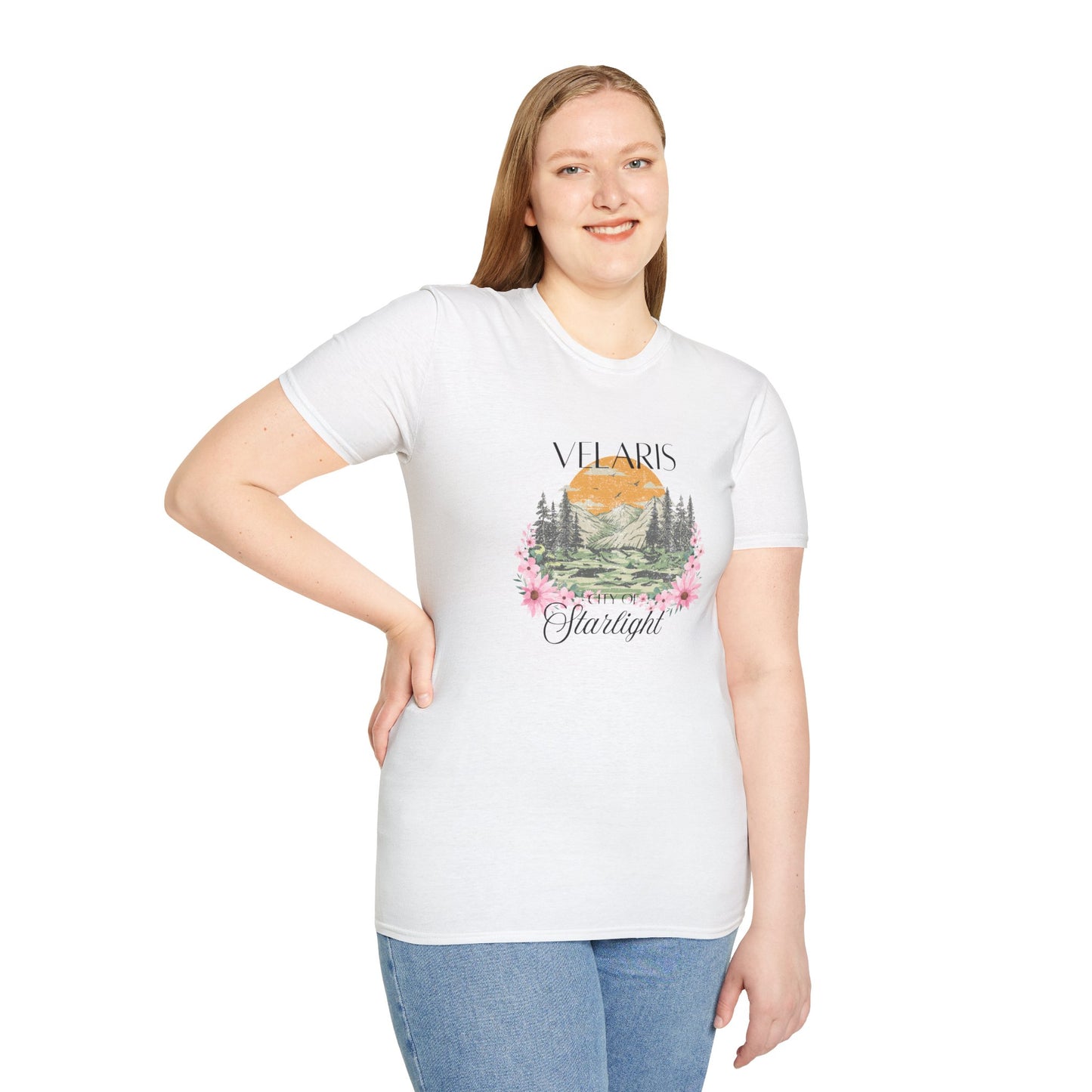 Velaris Inspired T-Shirt, Perfect for Everyday Wear, Gifts, ACOTAR Fans, Sarah J Maas Author Tee, Prythian, Casual Outfits