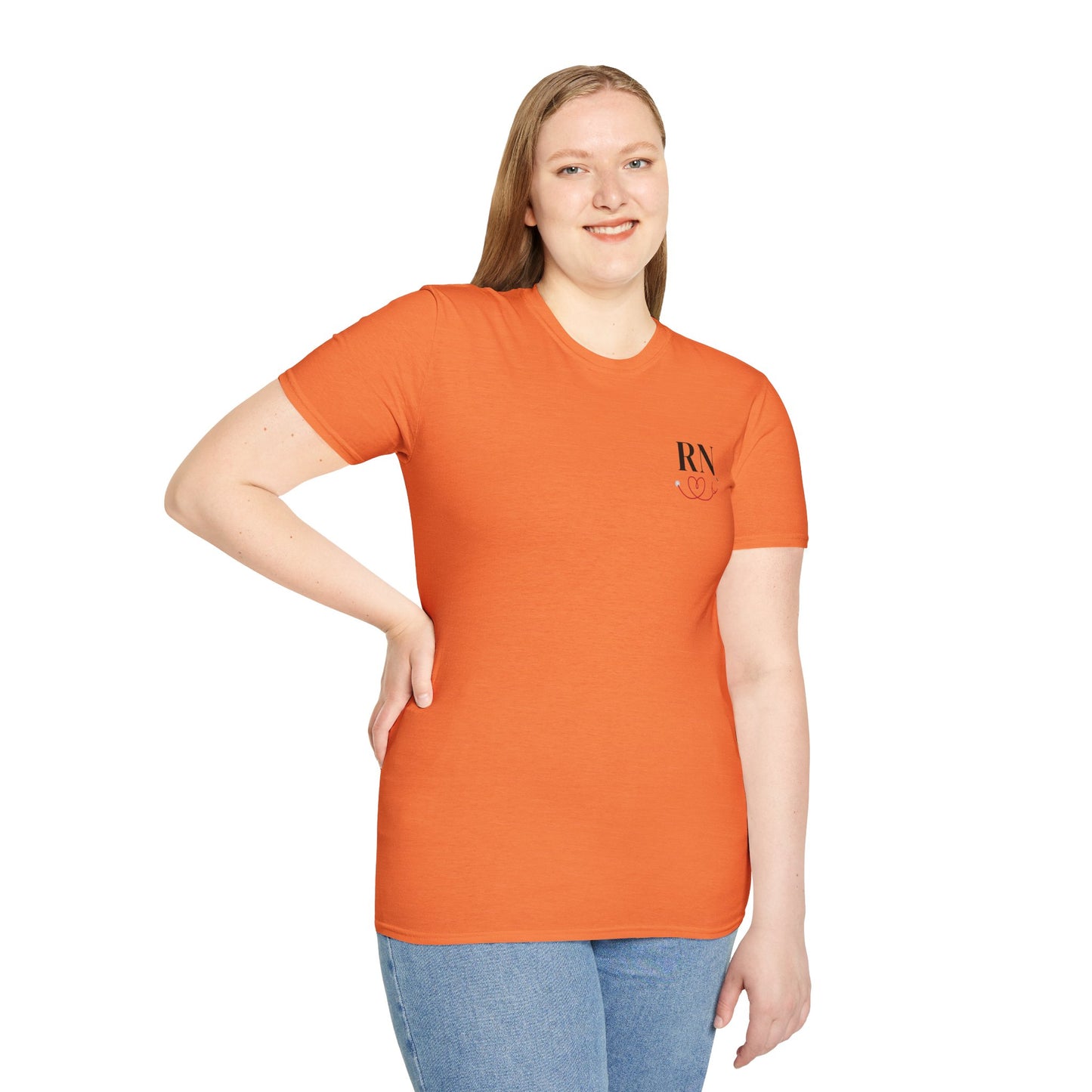 RN Saving Lives Unisex T-Shirt, RN Gift, Inspirational Tee, Gift for Healthcare Workers, Everyday Wear, Motivational Apparel